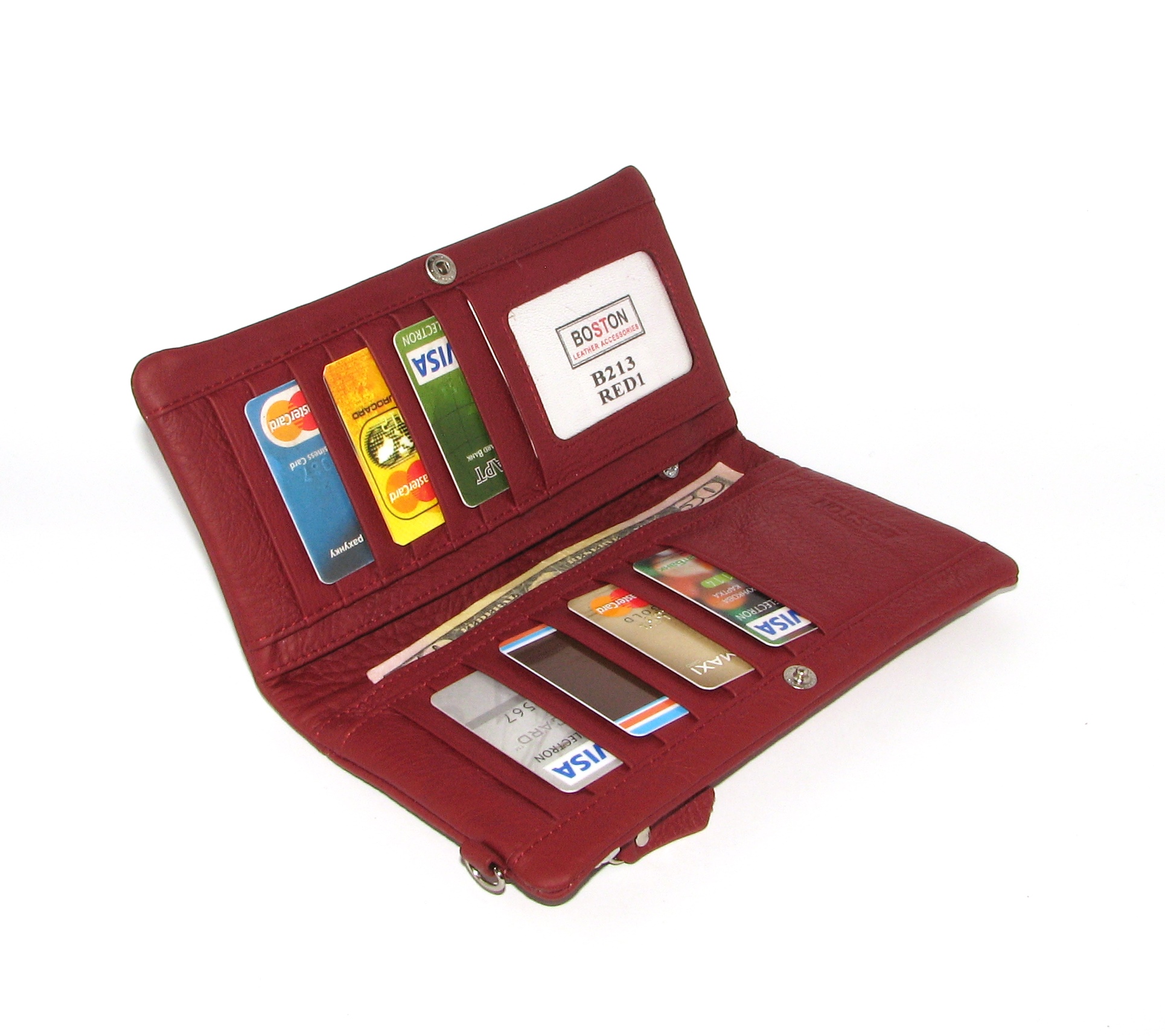Кошелек женский BOSTON B213 RED1 Кошелек женский BOSTON B213 RED1